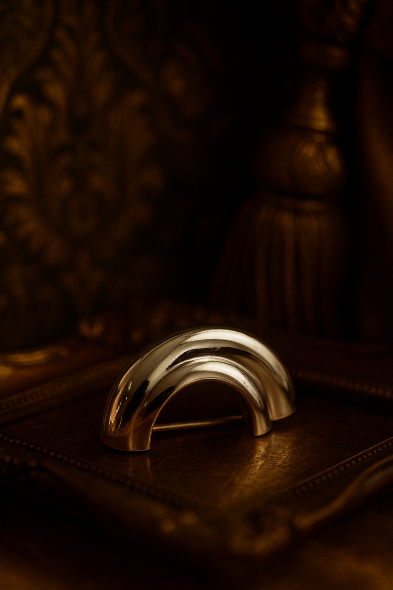 Golden Scarf Ring