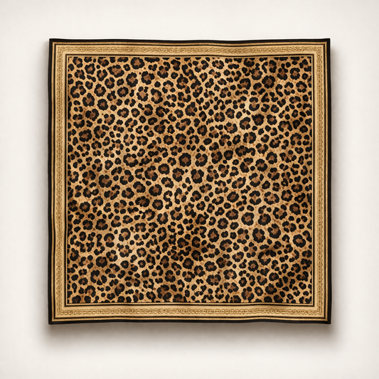 Leopard Print Scarf