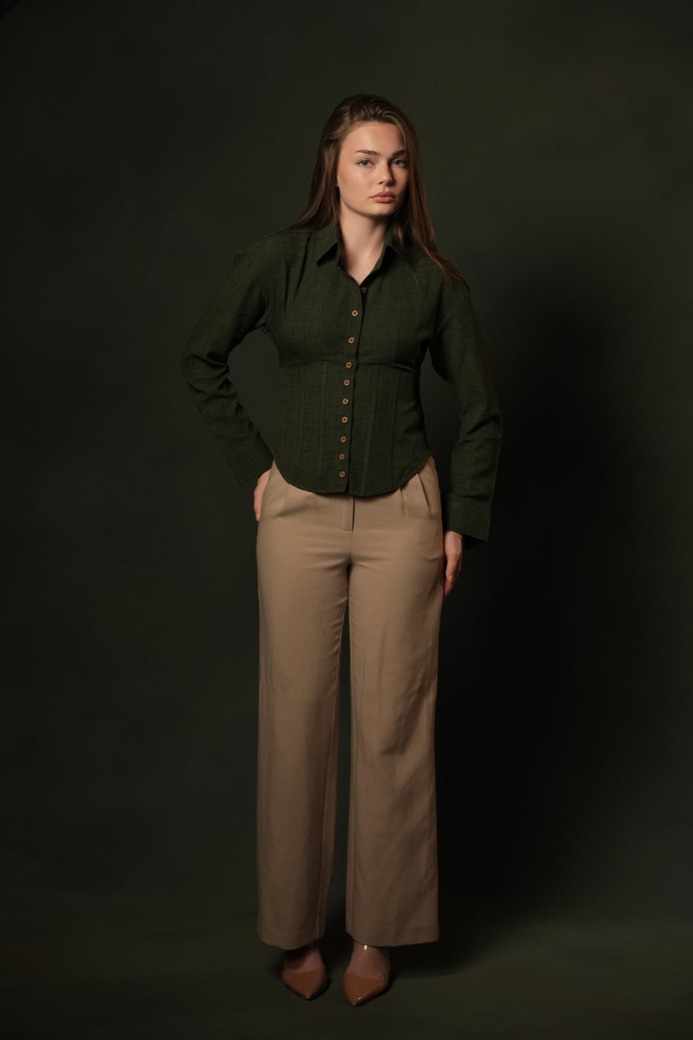 The Vivienne Corset Shirt